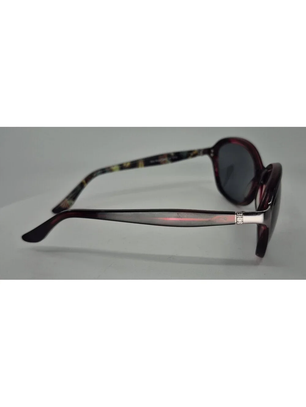 Vera Bradley Sunglasses Moon Blooms (MBS) 57-15-130 Betty UV400 Grey Lens